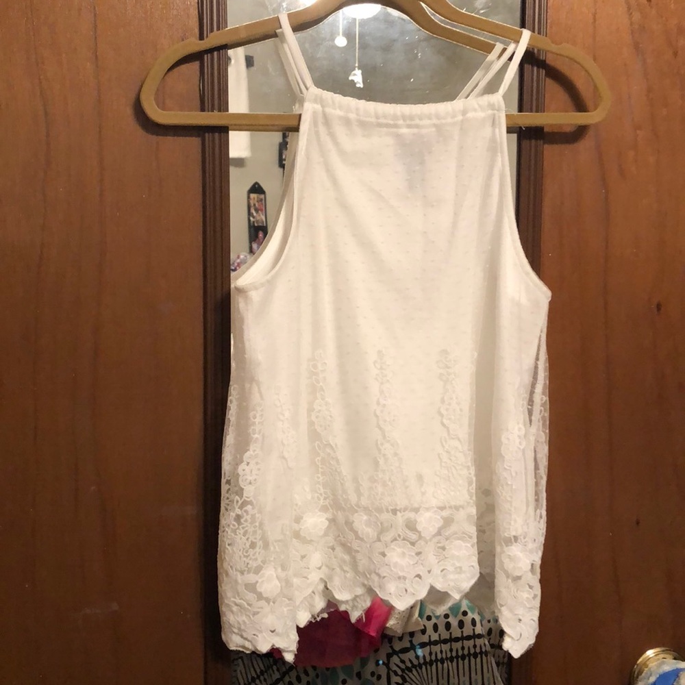 Rue21 White Tank Top